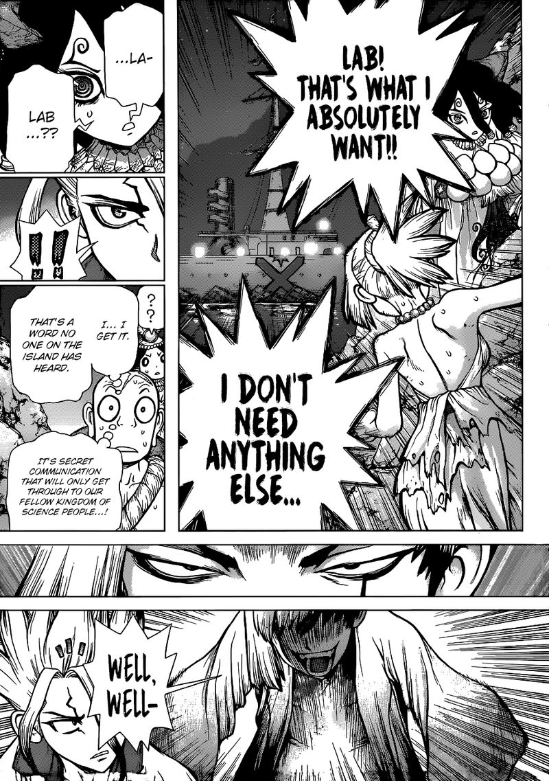 Dr. Stone Chapter 107 page 15 - Chapter 107: Ace in the Hole on the Ship of Science
