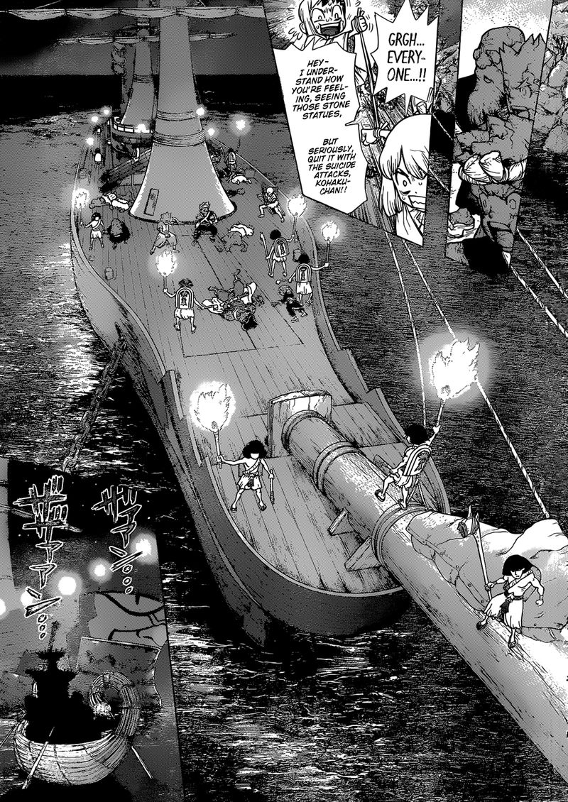 Dr. Stone Chapter 107 page 5 - Chapter 107: Ace in the Hole on the Ship of Science