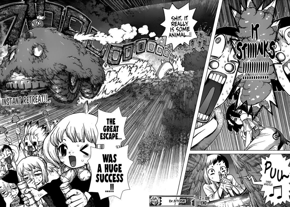 Dr. Stone Chapter 109 page 17 - Chapter 109: Great Escape
