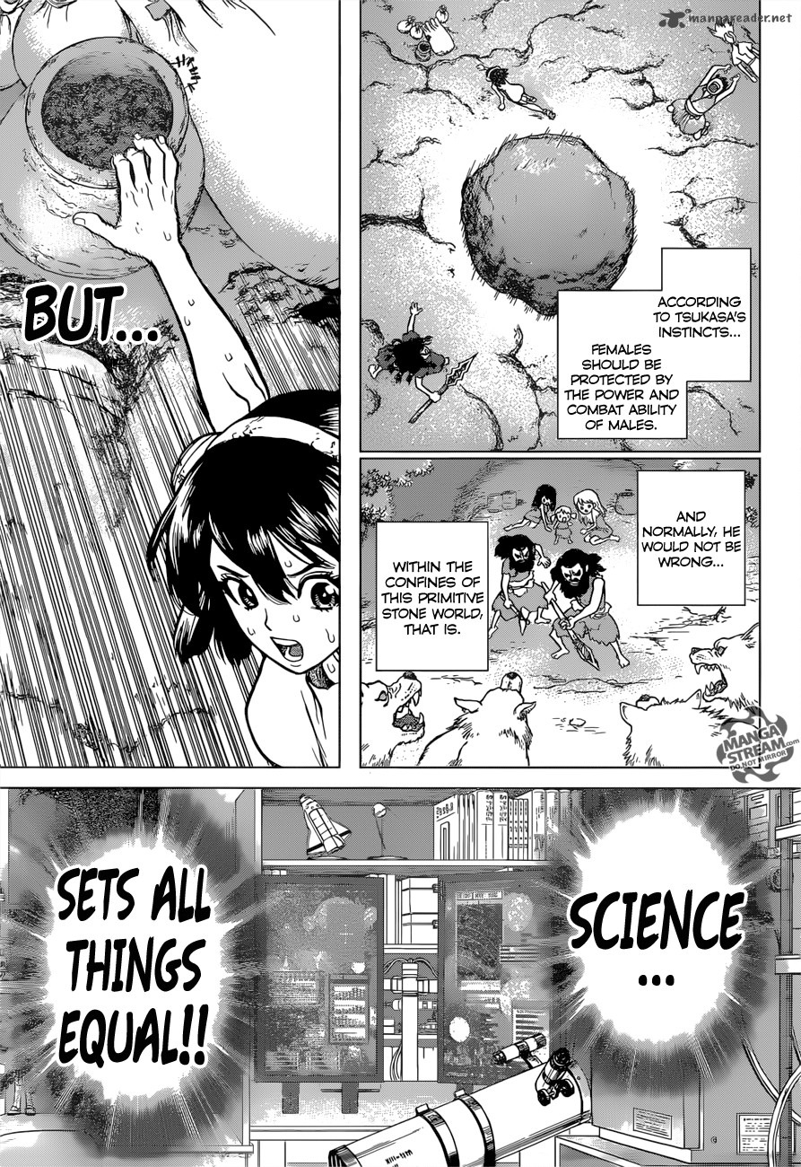 Dr. Stone Chapter 11 page 11 - Chapter 11: Weapon of Science