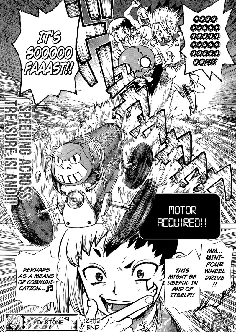 Dr. Stone Chapter 112 page 18 - Chapter 112: King of Three Dimensions