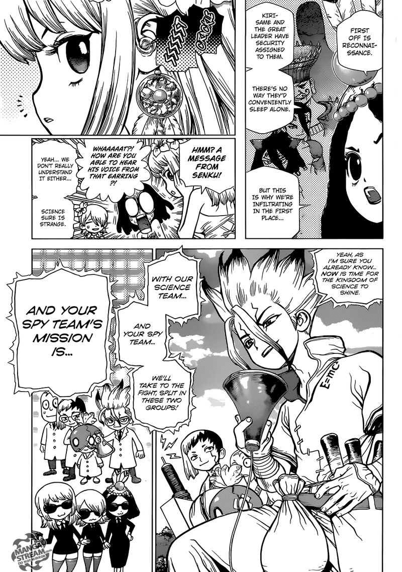 Dr. Stone Chapter 112 page 3 - Chapter 112: King of Three Dimensions