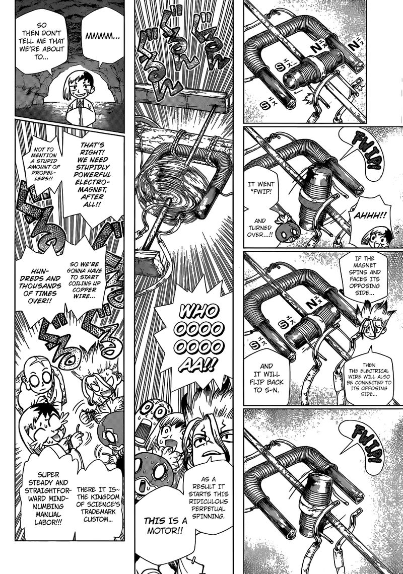 Dr. Stone Chapter 112 page 8 - Chapter 112: King of Three Dimensions