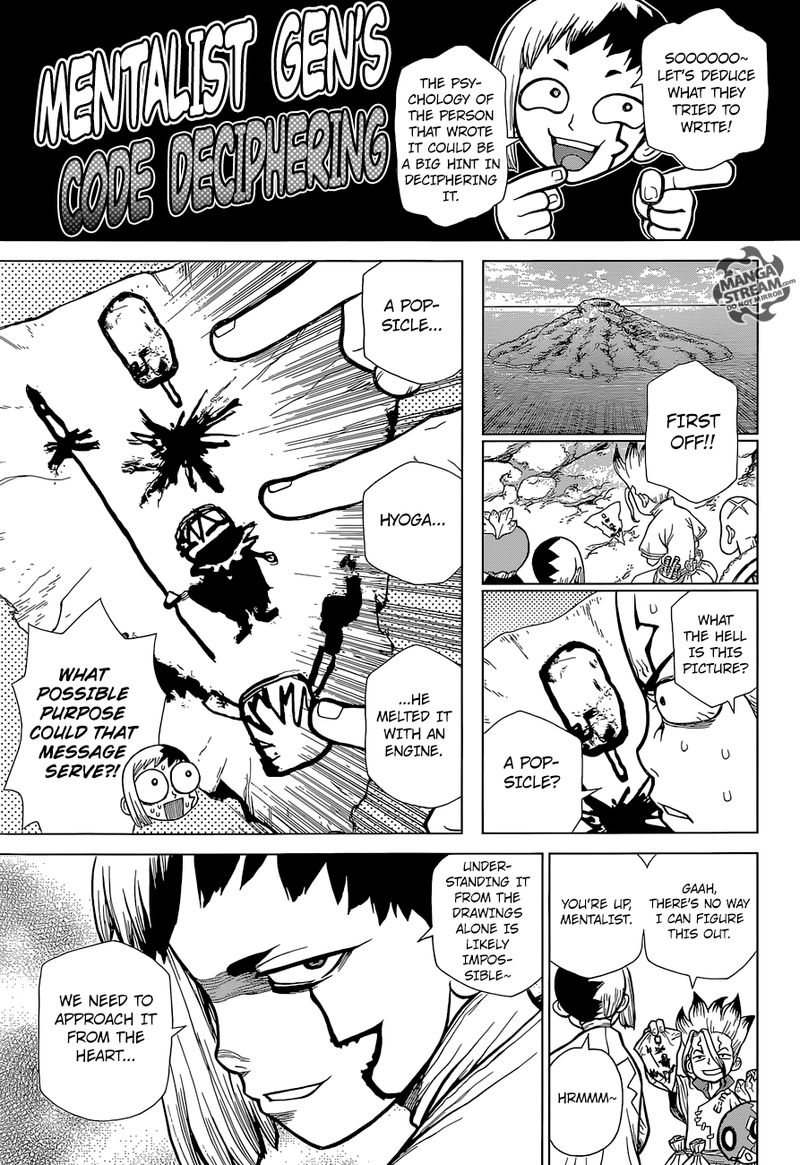 Dr. Stone Chapter 113 page 11 - Chapter 113: Cryptography Science