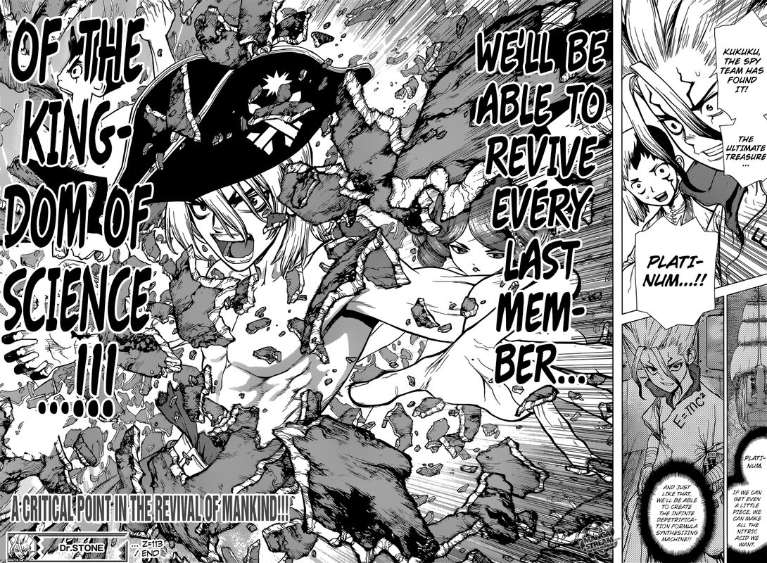 Dr. Stone Chapter 113 page 17 - Chapter 113: Cryptography Science