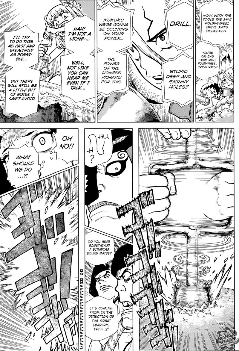 Dr. Stone Chapter 114 page 10 - Chapter 114: Silently, Science Pierces the Stone