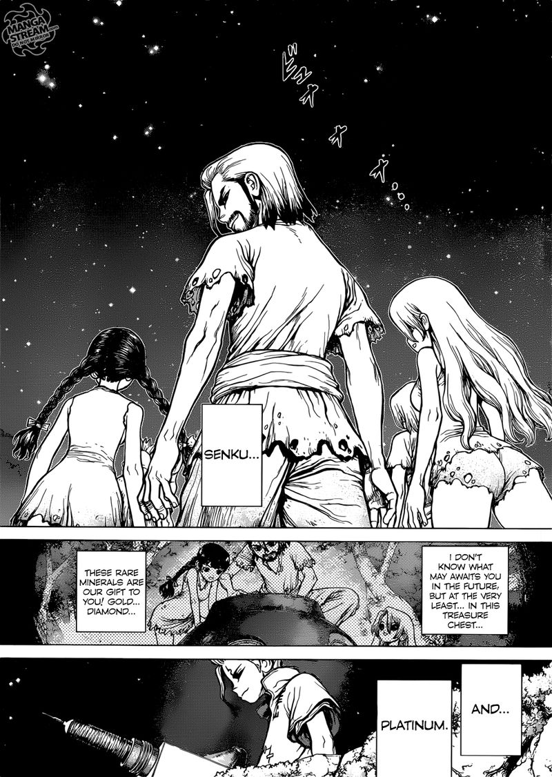 Dr. Stone Chapter 114 page 16 - Chapter 114: Silently, Science Pierces the Stone