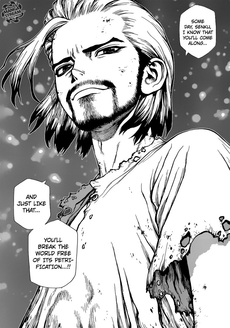 Dr. Stone Chapter 114 page 17 - Chapter 114: Silently, Science Pierces the Stone