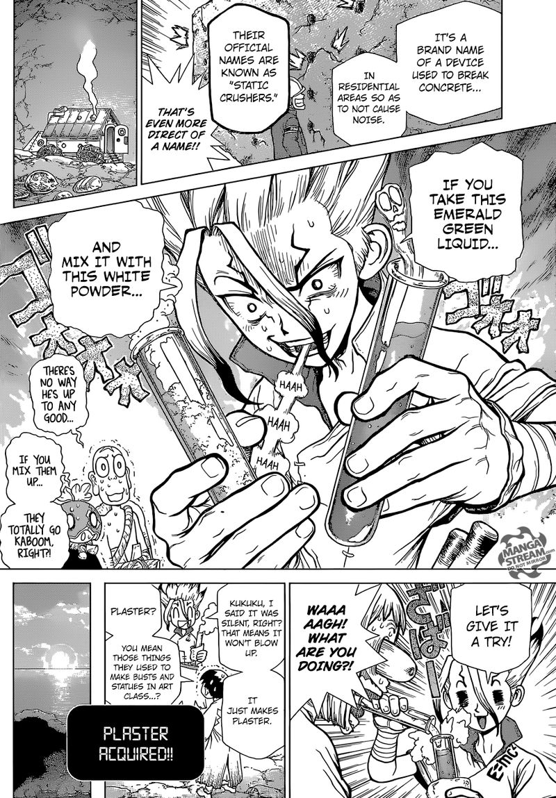 Dr. Stone Chapter 114 page 7 - Chapter 114: Silently, Science Pierces the Stone
