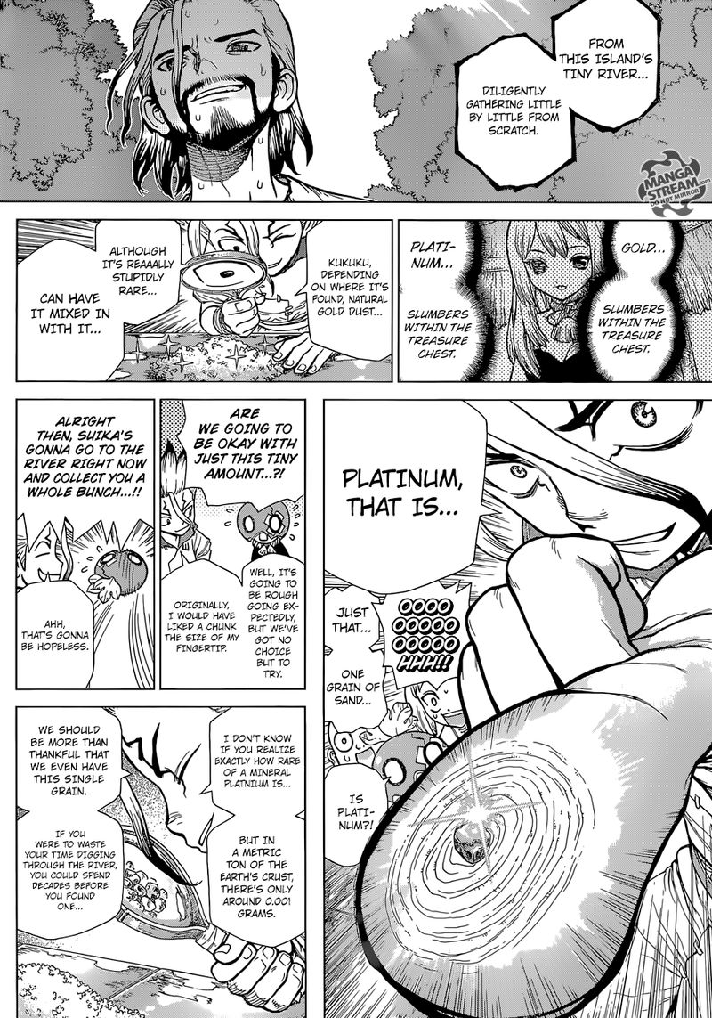 Dr. Stone Chapter 115 page 8 - Chapter 115: One Second, One Grain