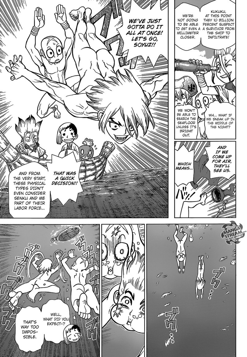 Dr. Stone Chapter 117 page 5 - Chapter 117: The Kingdom of Science Strikes Back