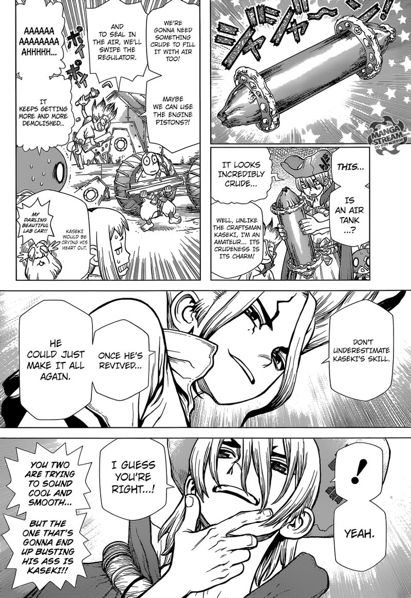 Dr. Stone Chapter 117 page 8 - Chapter 117: The Kingdom of Science Strikes Back