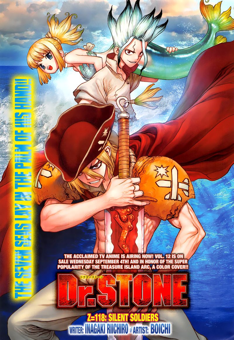 Dr. Stone Chapter 118 page 1 - Chapter 118: Silent Soldiers