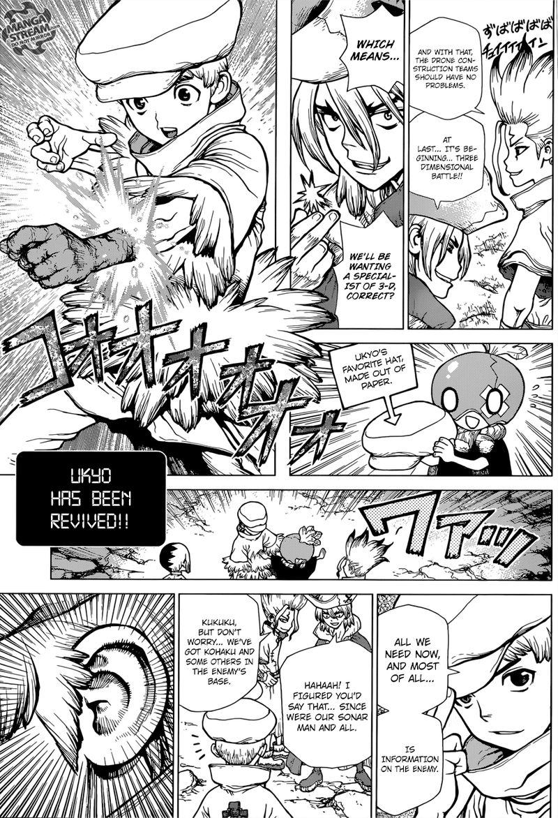 Dr. Stone Chapter 122 page 3 - Chapter 122: Brain-Battle Puzzle Pieces
