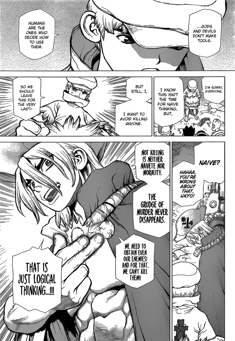 Dr. Stone Chapter 124 page 11 - Chapter 124: Inventions of God and Devils