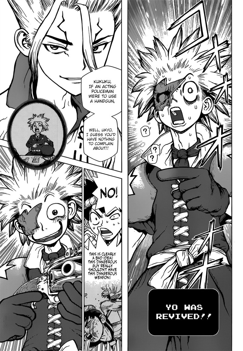 Dr. Stone Chapter 124 page 13 - Chapter 124: Inventions of God and Devils