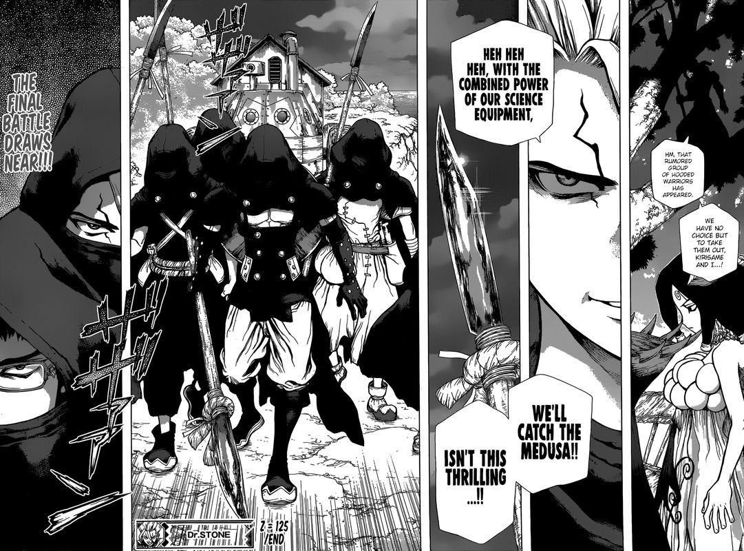 Dr. Stone Chapter 125 page 17 - Chapter 125: Decisive Three-Dimensional Battle