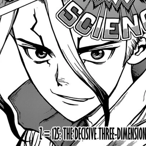 Dr. Stone Chapter 125: Decisive Three-Dimensional Battle cover