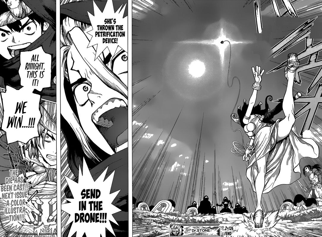 Dr. Stone Chapter 126 page 16 - Chapter 126: Three-Dimensional Stratagem