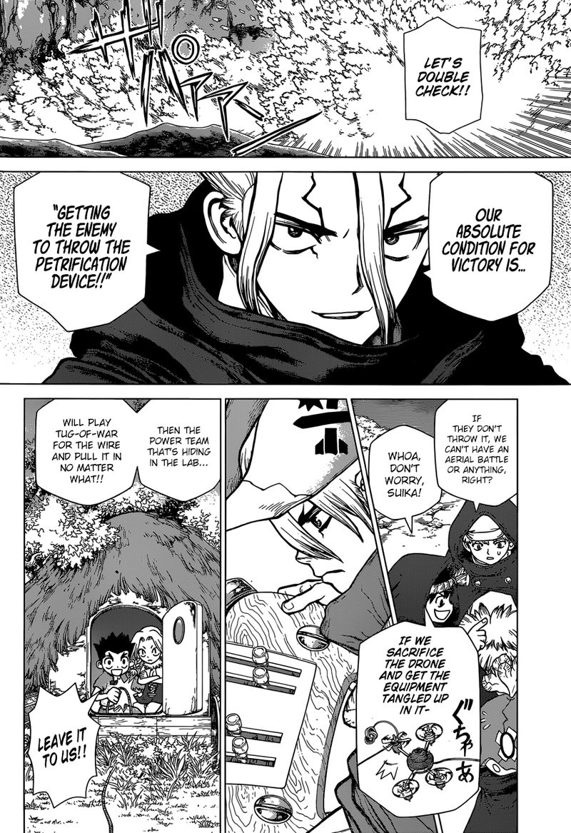 Dr. Stone Chapter 126 page 3 - Chapter 126: Three-Dimensional Stratagem