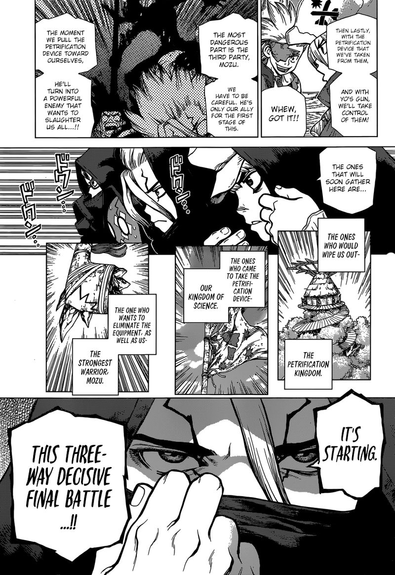 Dr. Stone Chapter 126 page 4 - Chapter 126: Three-Dimensional Stratagem