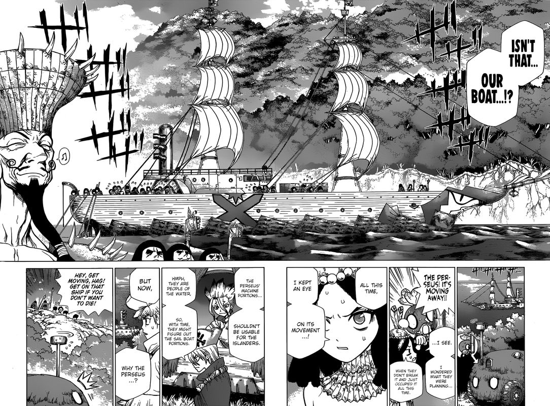Dr. Stone Chapter 127 page 16 - Chapter 127: Medusa & Perseus