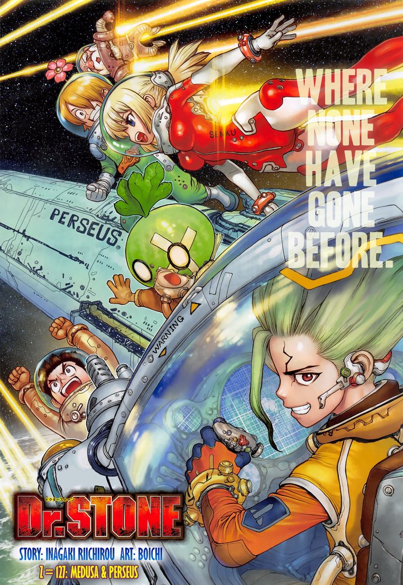 Dr. Stone Chapter 127 page 3 - Chapter 127: Medusa & Perseus