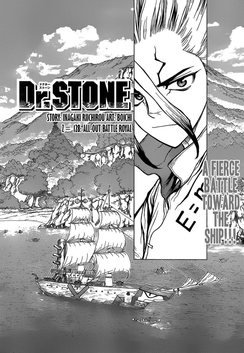 Dr. Stone Chapter 128 page 2 - Chapter 128: Island-Wide Battle Royale