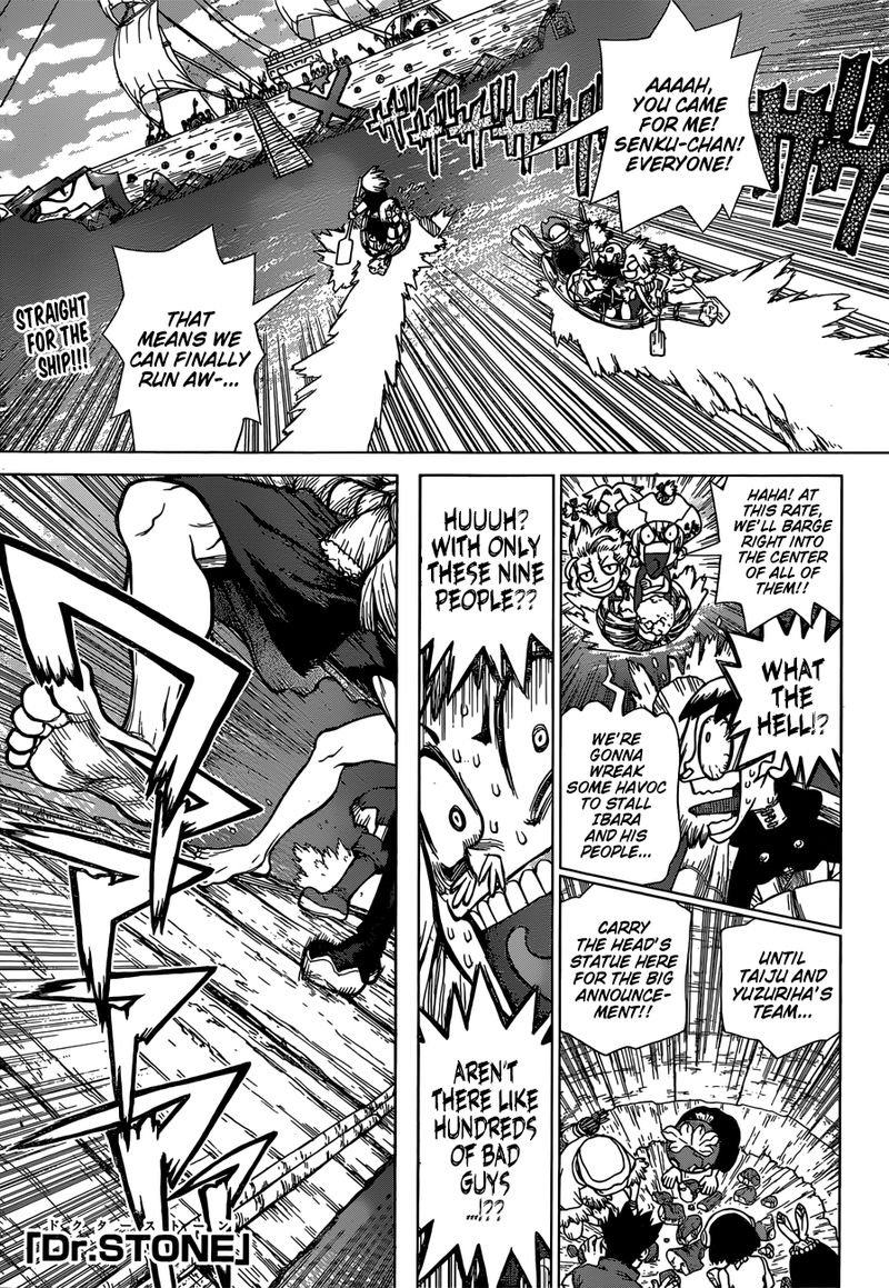 Dr. Stone Chapter 129 page 1 - Chapter 129: Joker
