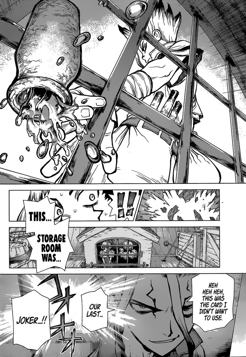 Dr. Stone Chapter 129 page 12 - Chapter 129: Joker