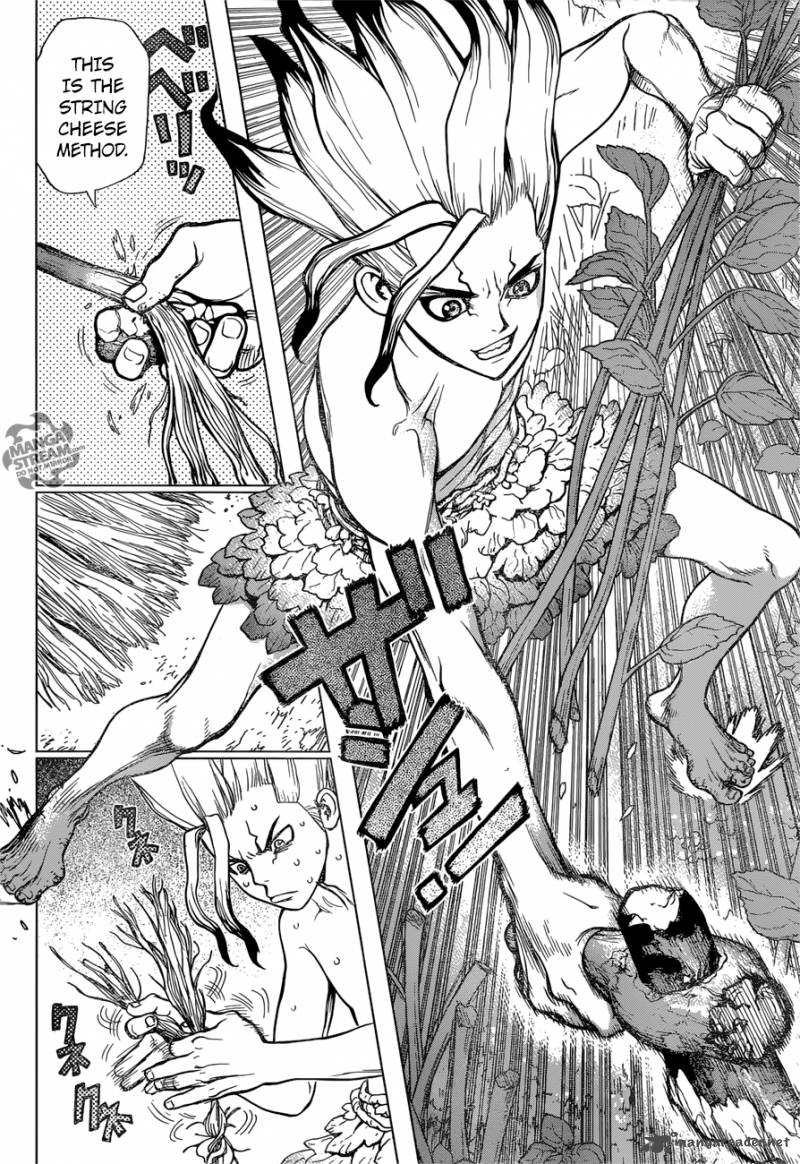 Dr. Stone Chapter 13 page 13 - Chapter 13: Part 1: Stone World: The Beginning