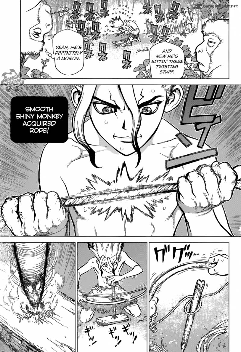 Dr. Stone Chapter 13 page 14 - Chapter 13: Part 1: Stone World: The Beginning