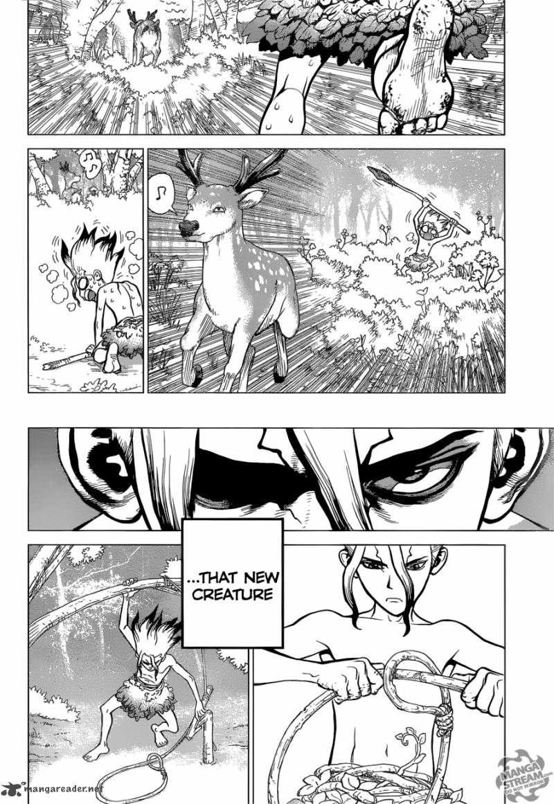 Dr. Stone Chapter 13 page 16 - Chapter 13: Part 1: Stone World: The Beginning