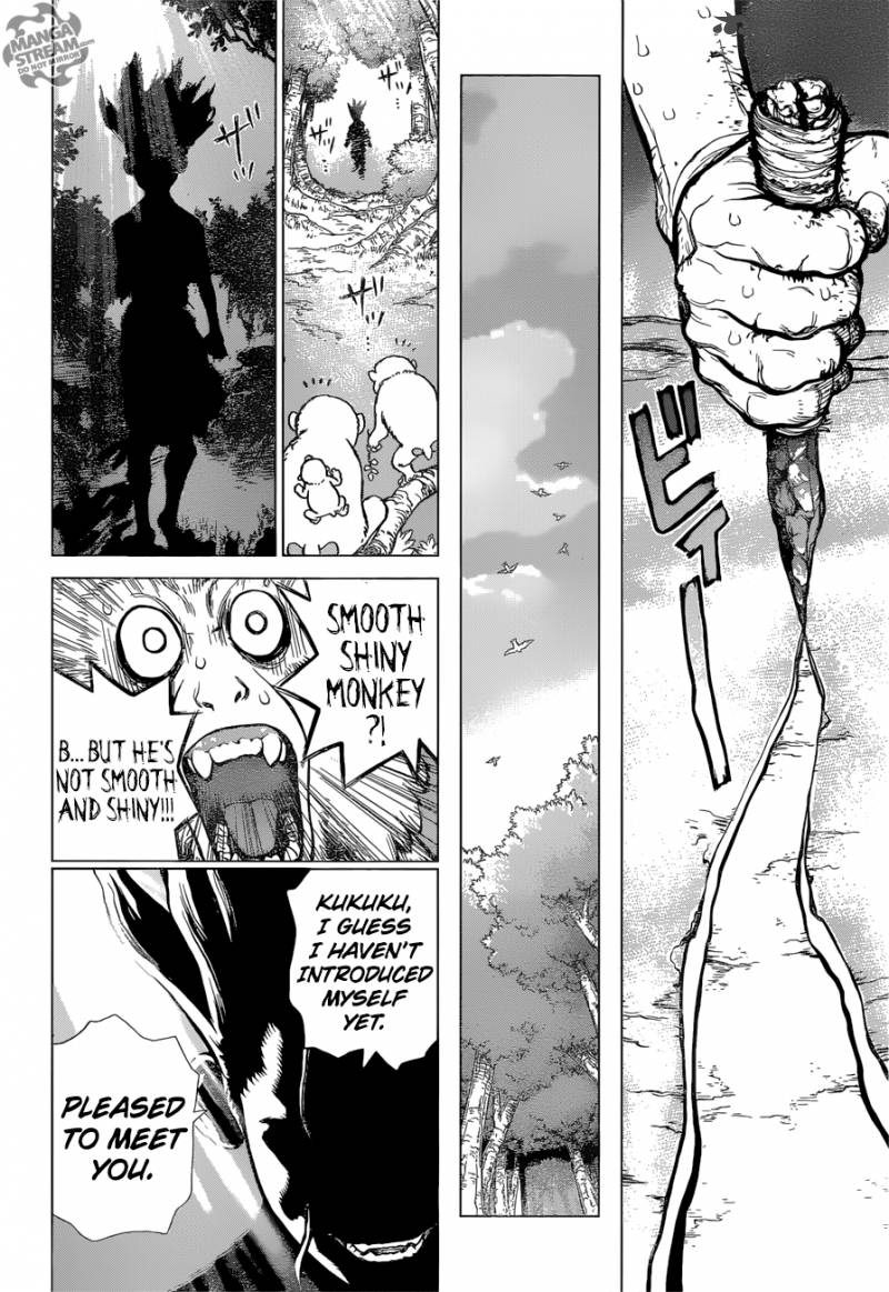 Dr. Stone Chapter 13 page 18 - Chapter 13: Part 1: Stone World: The Beginning