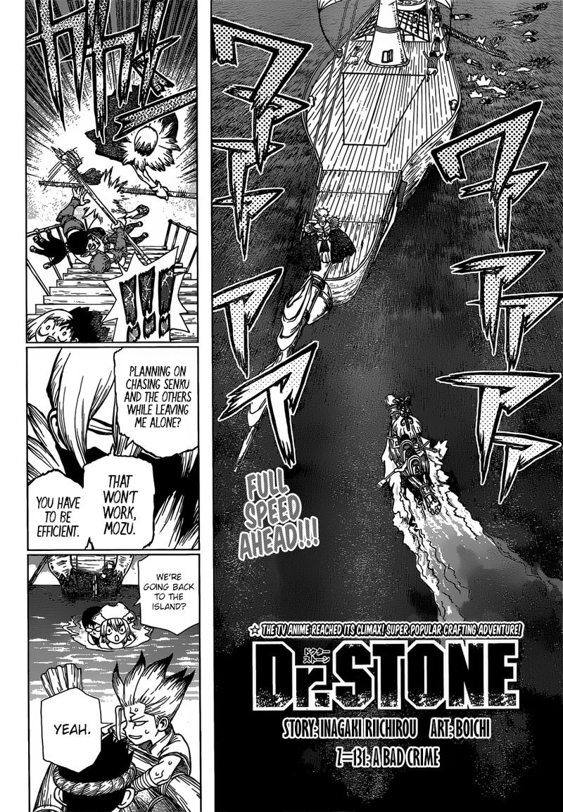 Dr. Stone Chapter 131 page 2 - Chapter 131: Nasty Crimes