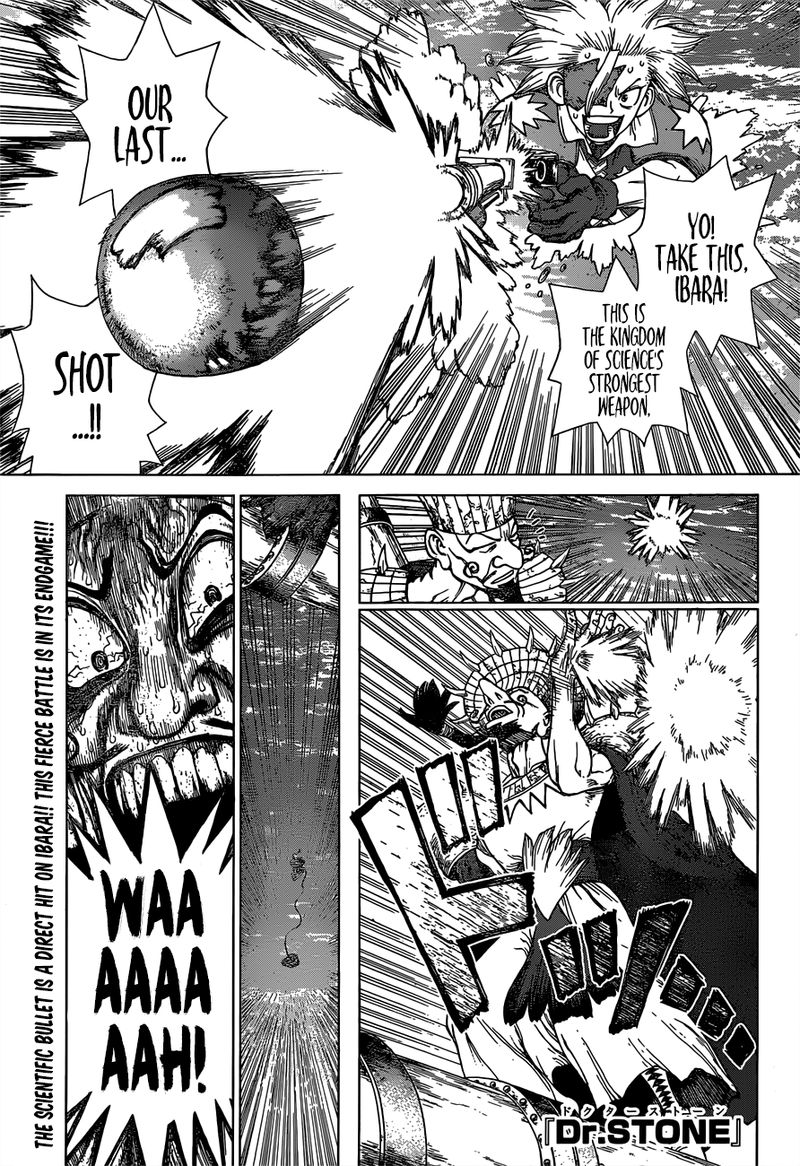 Dr. Stone Chapter 132 page 1 - Chapter 132: The Strongest Weapon is...