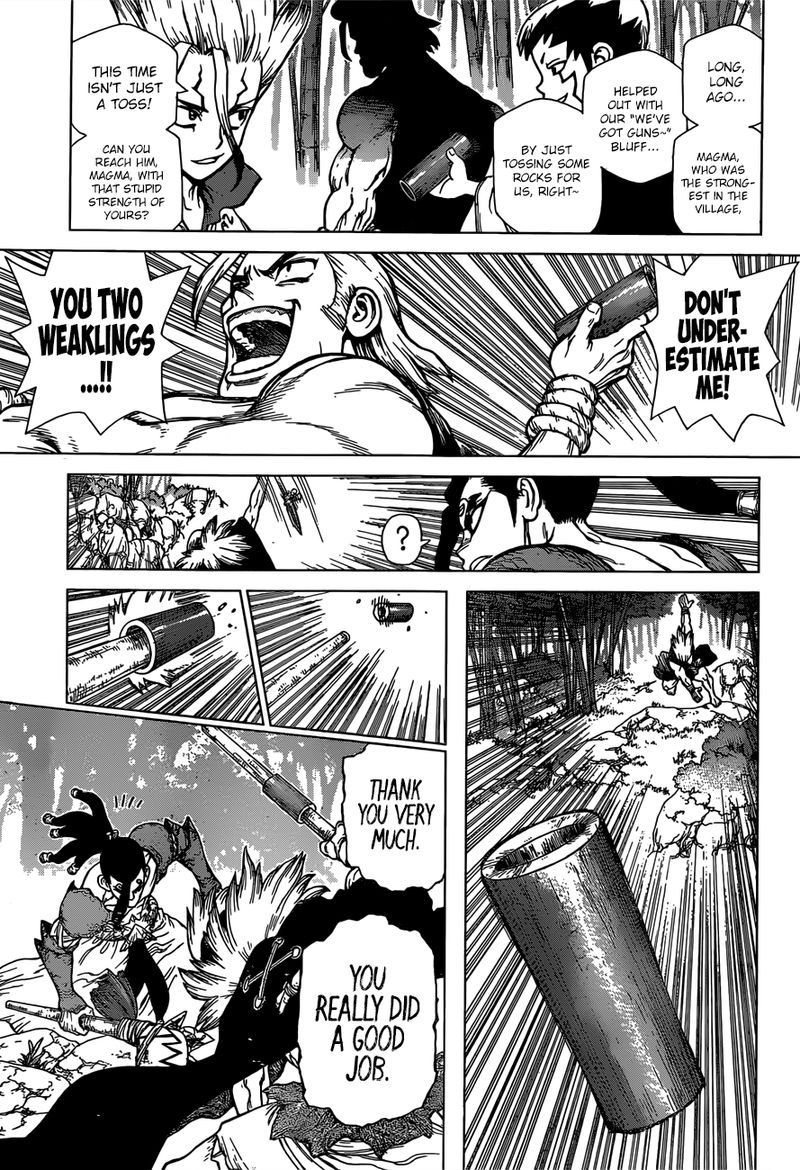 Dr. Stone Chapter 132 page 11 - Chapter 132: The Strongest Weapon is...