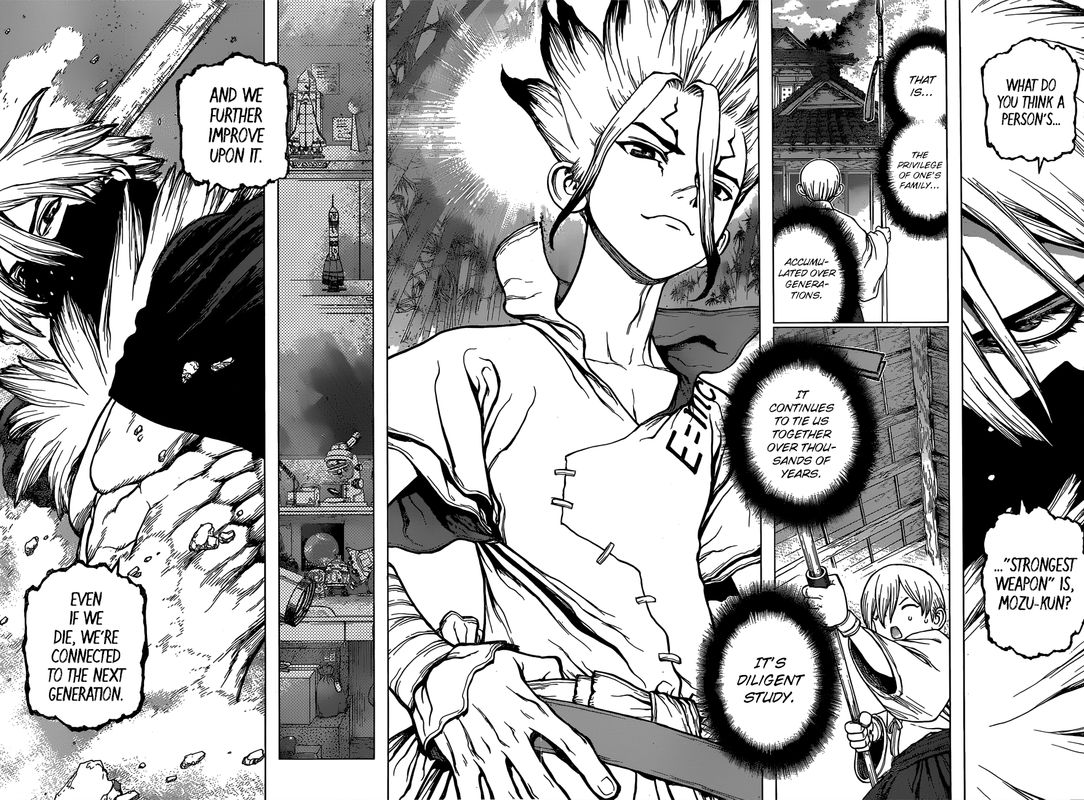Dr. Stone Chapter 132 page 15 - Chapter 132: The Strongest Weapon is...