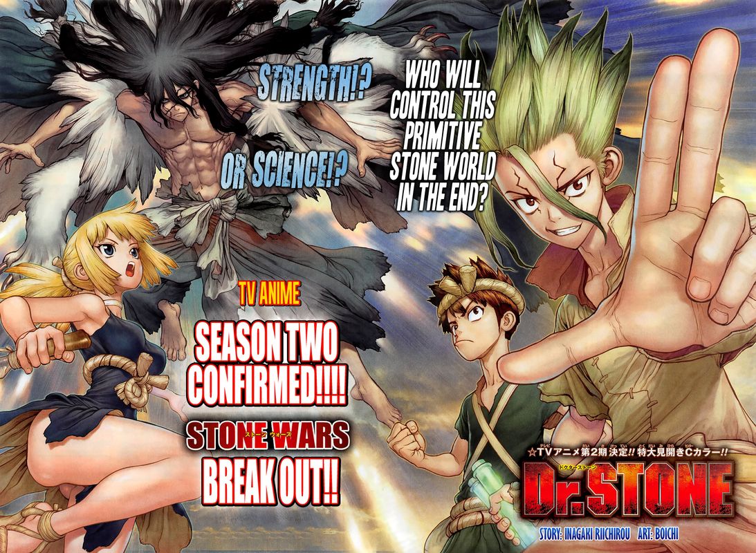 Dr. Stone Chapter 133 page 1 - Chapter 133: Flash of Destruction