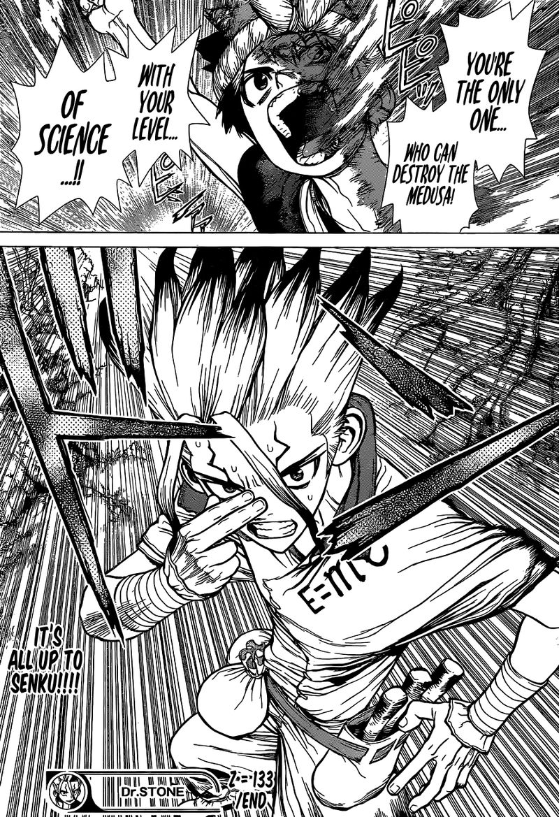 Dr. Stone Chapter 133 page 17 - Chapter 133: Flash of Destruction