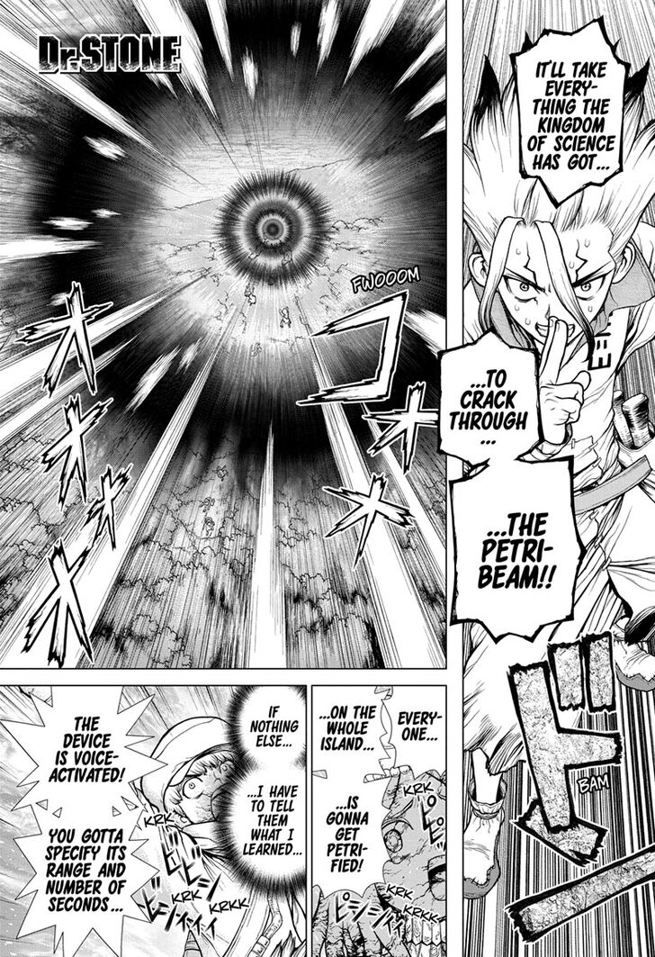 Dr. Stone Chapter 134 page 1 - Chapter 134: Commander Faceoff