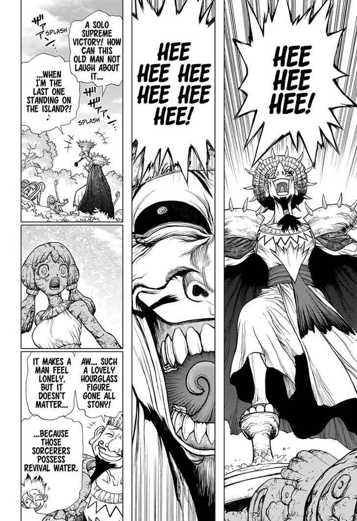 Dr. Stone Chapter 134 page 8 - Chapter 134: Commander Faceoff