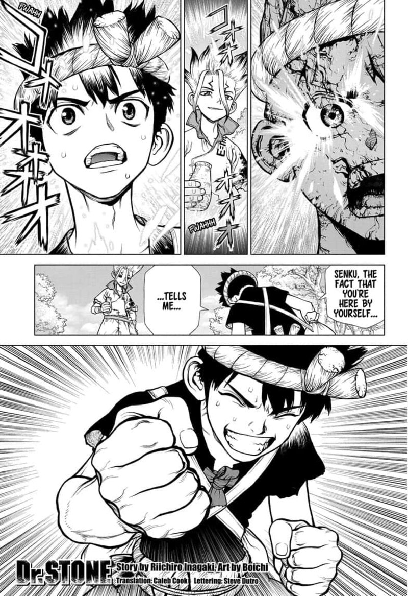 Dr. Stone Chapter 138 page 1 - Chapter 138: Epilogue of Part 3 (End of Part 3)