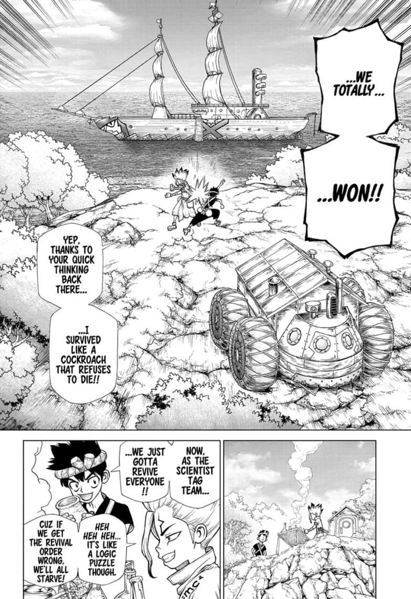 Dr. Stone Chapter 138 page 2 - Chapter 138: Epilogue of Part 3 (End of Part 3)