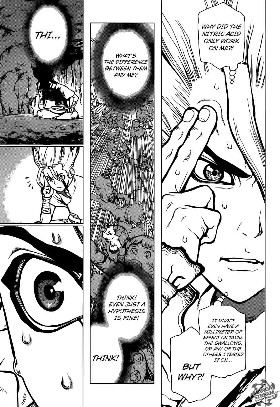 Dr. Stone Chapter 14 page 12 - Chapter 14: Those Who Have Faith