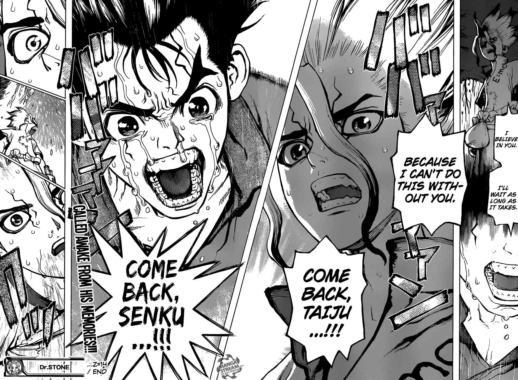 Dr. Stone Chapter 14 page 17 - Chapter 14: Those Who Have Faith