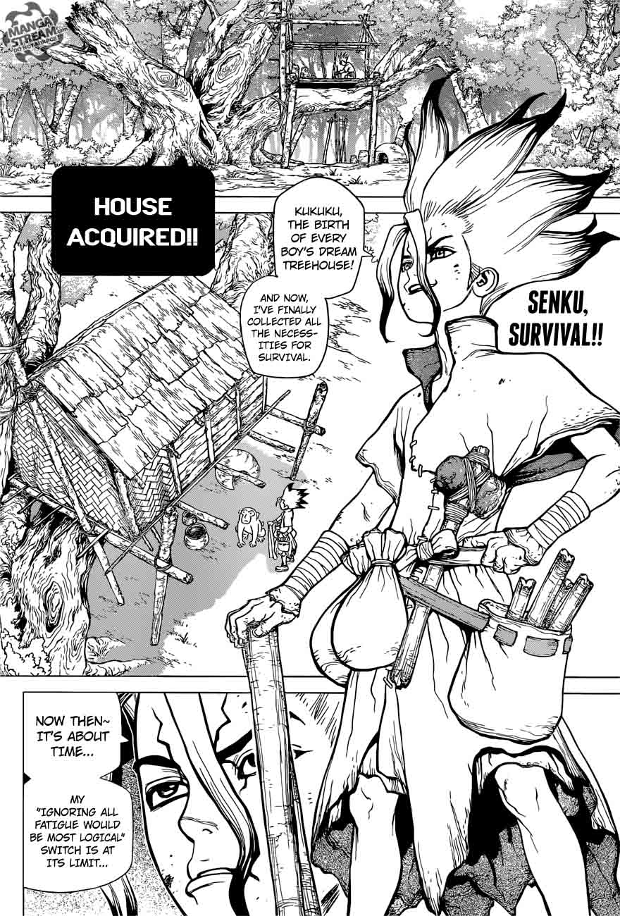 Dr. Stone Chapter 14 page 2 - Chapter 14: Those Who Have Faith