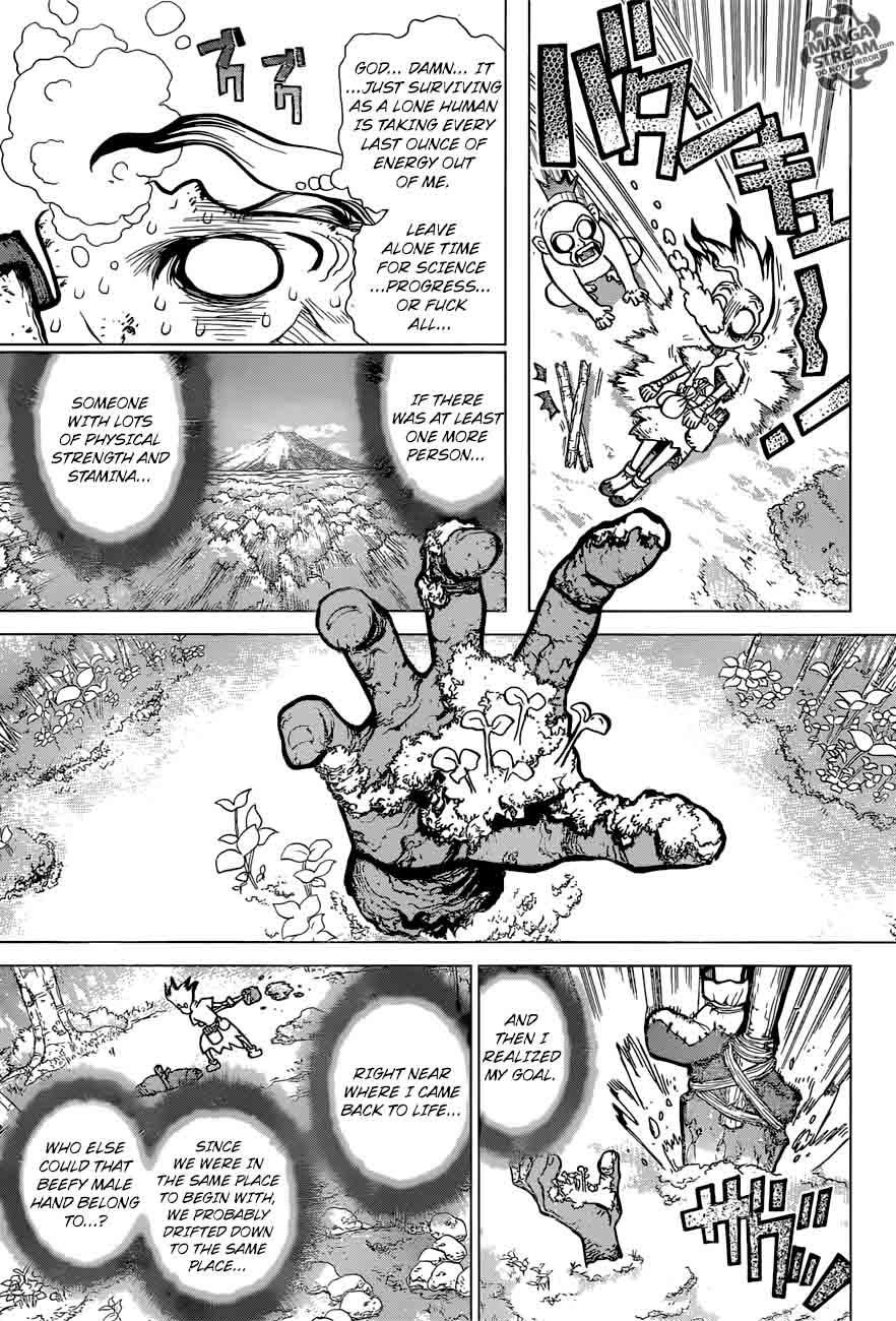 Dr. Stone Chapter 14 page 3 - Chapter 14: Those Who Have Faith