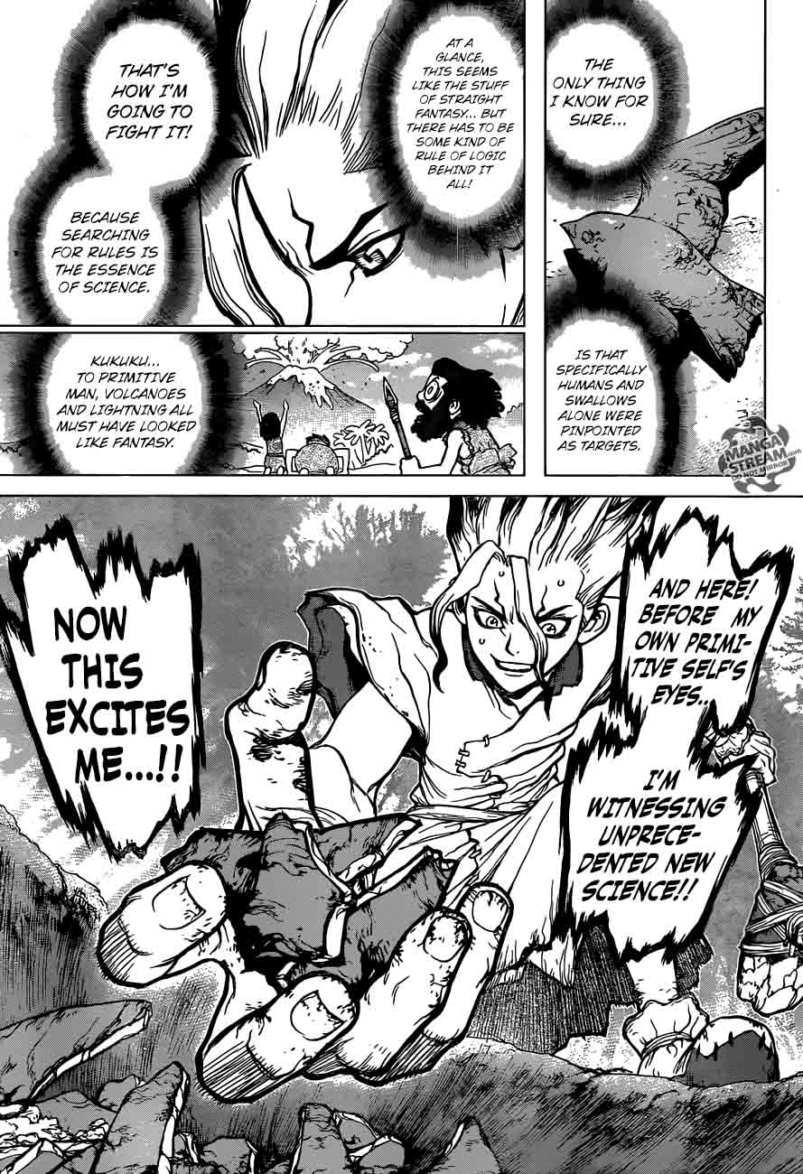 Dr. Stone Chapter 14 page 6 - Chapter 14: Those Who Have Faith