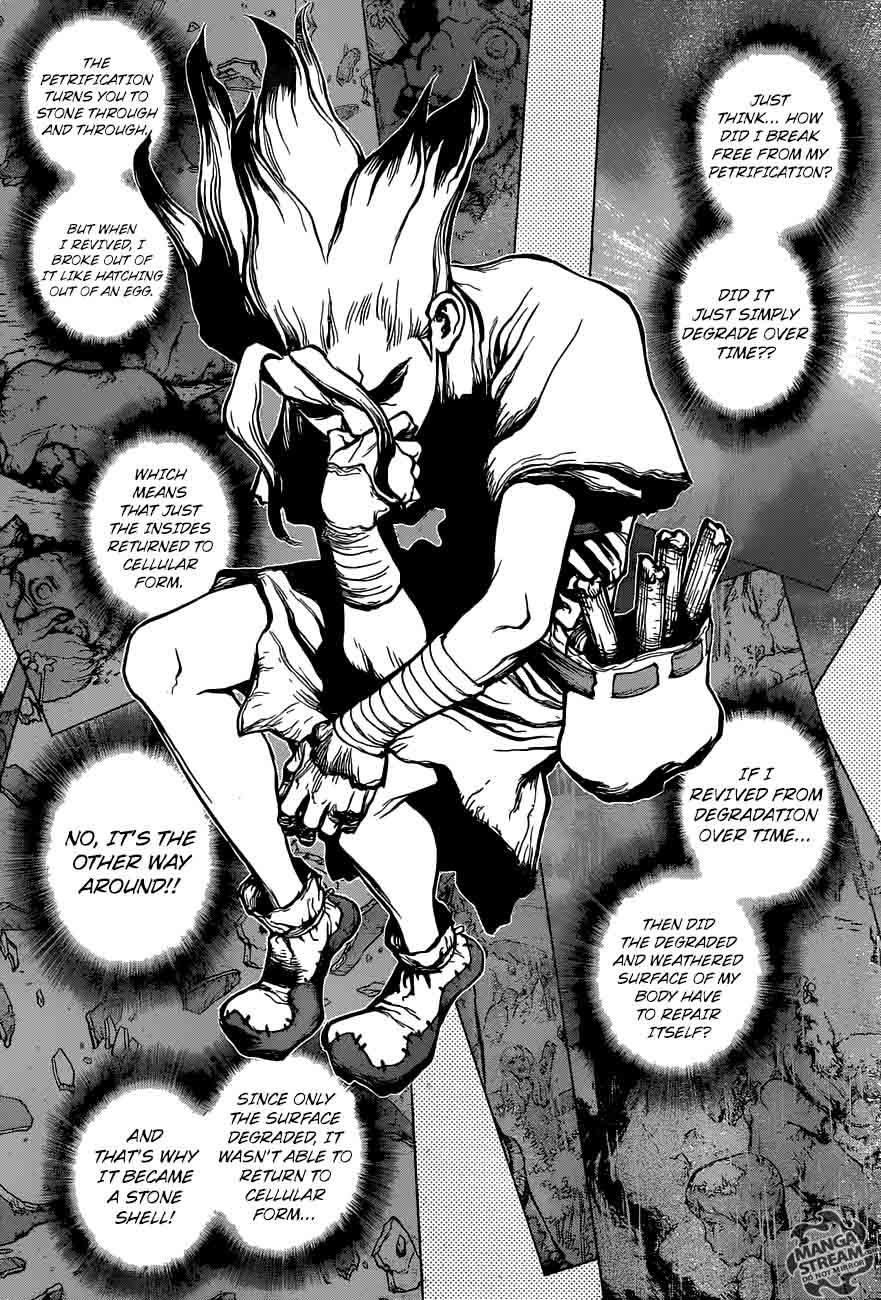 Dr. Stone Chapter 14 page 7 - Chapter 14: Those Who Have Faith